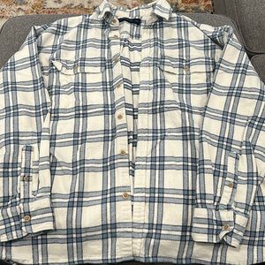 Men’s Abercrombie and Fitch Oversized Flannel Overshirt